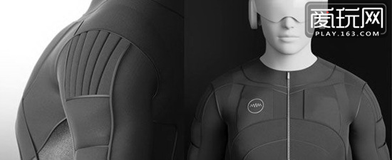 穿上这一身战斗服 你就能在游戏世界中感受触觉和痛感